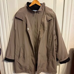 Classic Elements Tan Hooded Jacket